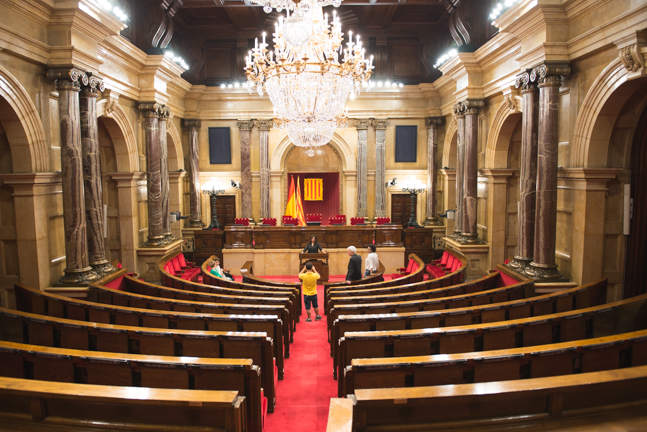 GBSB Global Business School inside the Catalan Parliament