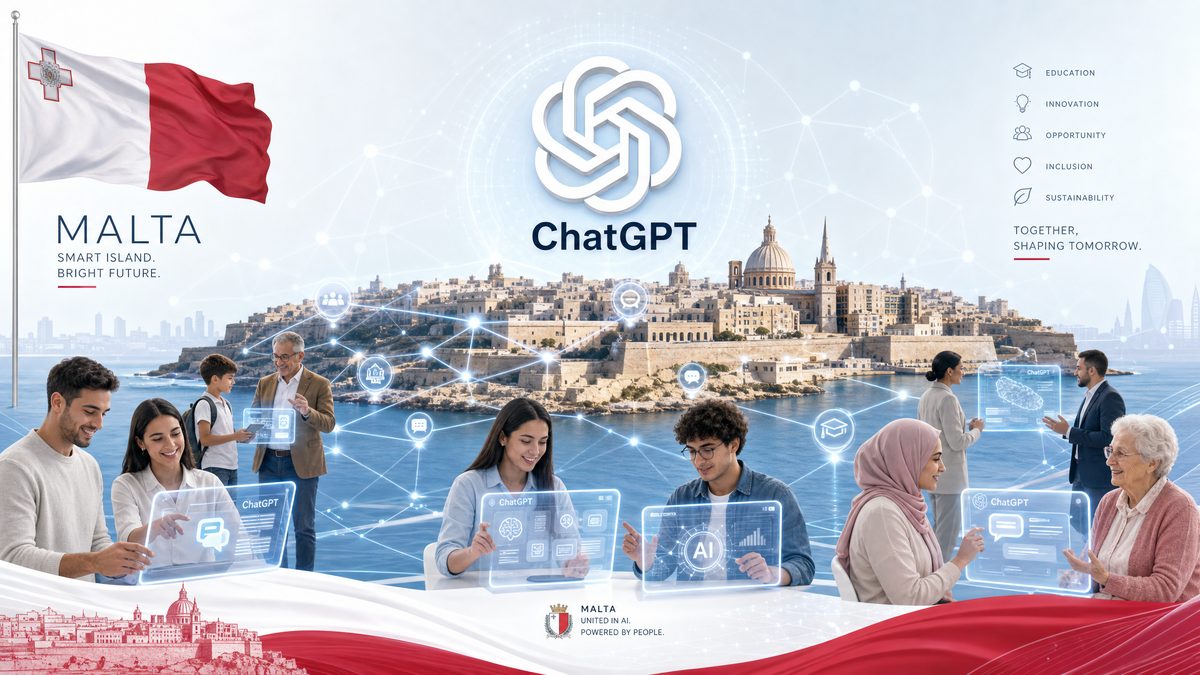 Malta Becomes the First Country to Offer ChatGPT Plus to Its Citizens: A New AI Opportunity for GBSB Global Students
