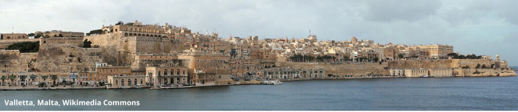 Valletta, Malta. Wikimedia Commons.