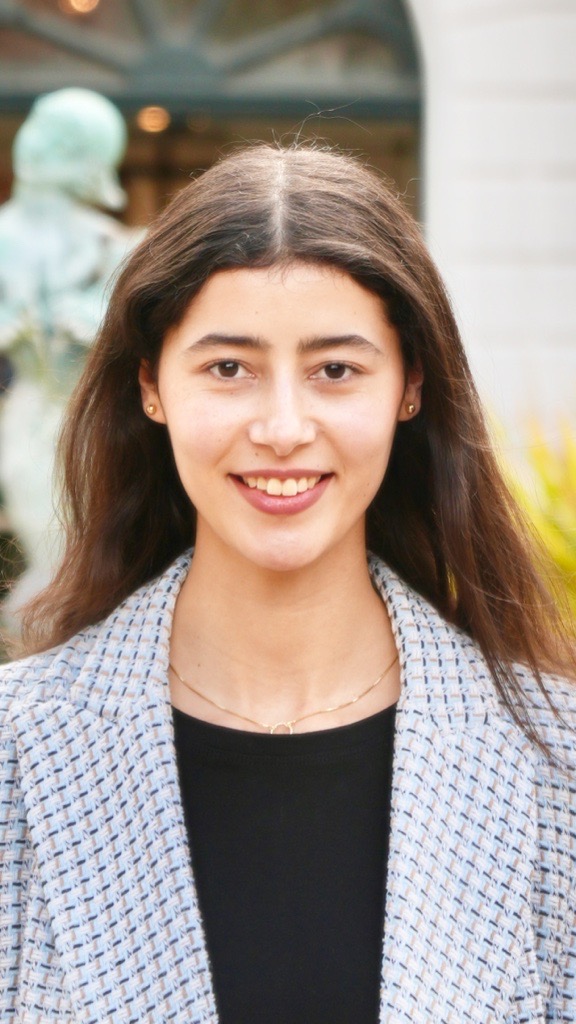 Houda Abdelmoula, GBSB Global Regional Manager for MENA, smiling outdoors